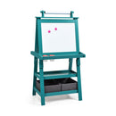 3 in 1 Double-Sided Storage Art Easel-Brown