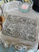 Sunflower Engraved Graphic Tee