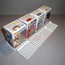 Hexagon Funko Pop Display Shelves | Fits Soft or Hard Protectors