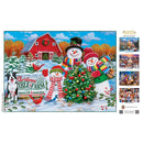 Season's Greetings - Tree Farm 1000 Piece Jigsaw Puzzle