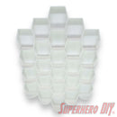 Tall Hexagon Wall Display for up to 24 Small Collectibles | Funko Advent Calendar, Disney Doorables, etc!