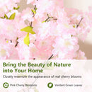 5 FT Tall Artificial Cherry Blossom Tree with Pink Flowers