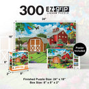 Memory Lane - Barnyard Beauties 300 Piece EZ Grip Jigsaw Puzzle