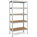 71 inch Heavy Duty Steel Adjustable 5 Level Storage Shelves