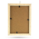 Double Curve Crescent Black Metal Photo Picture Frame and Ornament Display Stand 9.25 Inches