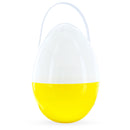 Giant Jumbo Large Size White and Yellow Chick Plastic Easter Egg 10 Inches