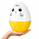 Giant Jumbo Large Size White and Yellow Chick Plastic Easter Egg 10 Inches