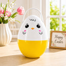 Giant Jumbo Large Size White and Yellow Chick Plastic Easter Egg 10 Inches