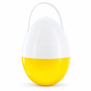 Giant Jumbo Large Size White and Yellow Chick Plastic Easter Egg 10 Inches