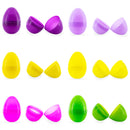 Set of 24 Mini Multicolored Plastic Easter Eggs 1.75 Inches