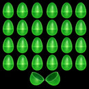 Set of 24 Glow in the Dark Easter Eggs - Large Night Prize Hunt 3.15 Inches