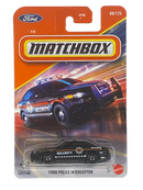 Matchbox Ford Police Interceptor | Matchbox Series 88/125
