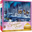 Sparkle & Shine - Northern Lights 500 Piece Glitter Jigsaw Puzzle
