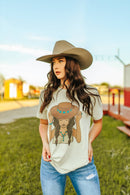 Turquoise Cowgirl Graphic Tee