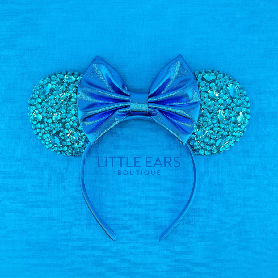 Turquoise Sparkle Mickey Ears