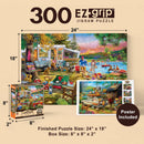 Campside - Waterslide Wanderlust 300 Piece EZ Grip Jigsaw Puzzle