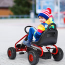 4 Wheel Pedal Powered Ride On with Adjustable Seat-Red
