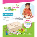 Llama Keepsake Box Wood Craft & Paint Kit