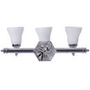 3-Light LED Vanity Fixture 24 Inch Polished Chrome