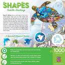 Shapes - Turtle Sailing 1000 Piece Shaped Jigsaw Puzzle