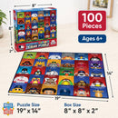 MLB Mascots 100 Piece Jigsaw Puzzle