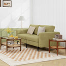 Modern Living Room Furniture Set: TV Stand + Sofa + Coffee Table + Side Table