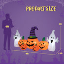 Halloween Groundbreaker Climbing Zombie+Inflatable Pumpkins