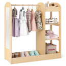 Kids Room Set: Recliner + Natural Study Desk & Chair + 4-ft Christmas Tree + Natural Dress-Up Storage