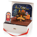 Christmas Gift Set - Socks Gloves Scarf Beanie & Metal Ornament