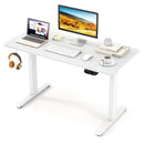 Electric Standing Desk Height Adjustable with 3 Memory Heights White