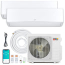 X-Pro 18000 BTU 2 Zone 24 SEER2 Mini Split AC with Heat Pump