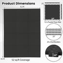 Inflation Free Boxing Set and 12Pcs 1/2" Puzzle Exercise Mat