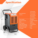 Garage & Warehouse Climate Control Bundle: Dehumidifier + Industrial Drum Fan