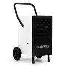 Commercial Dehumidifier and Heavy‑Duty Metal Floor Fan Combo