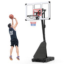 Portable Basketball Hoop Adjustable 4.9-10 Feet with Base