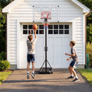 Portable Basketball Hoop Adjustable 4.1-10 Feet with Base