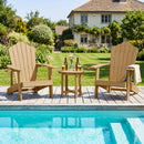 Adirondack Side Table 18x18 Weather-Resistant HIPS