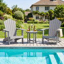 Adirondack Side Table 18x18 Weather-Resistant HIPS