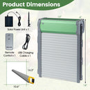 Automatic Chicken Coop Door with Remote Control & Light Sensor