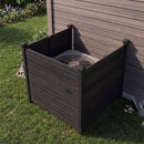3-Panel Outdoor Privacy Fence for AC Units & Equipment