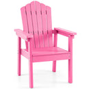 Adirondack Chair with High Backrest and Wide Armrests