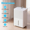 Dehumidifier 135 Pint with Drain Hose for 6500 Sq.Ft
