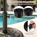 Round Umbrella Base 24 lbs with Adjustable Knob