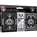 Las Vegas Raiders - 2-Pack Playing Cards & Dice Set