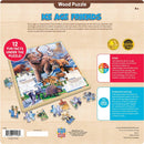 Wood Fun Facts - Ice Age Friends 48 Piece Wood Jigsaw Puzzle
