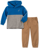 Nautica Little Boys 2-Pc. Colorblocked Hoodie & Twill Pants Set, Size 6