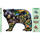 Shapes - Wildlife of the Woods 1000 Piece Shaped Jigsaw Puzzle
