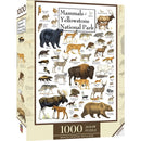 Mammals of Yellowstone National Park 1000 Piece Jigsaw Puzzle