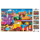Food Truck Roundup - Carnival Treats 1000 Piece Jigsaw Puzzle