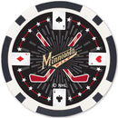 Minnesota Wild 100 Piece Poker Chips
